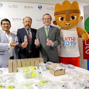 LIMA 2019 presentó kits antidopaje para los Juegos Panamericanos y Parapanamericanos